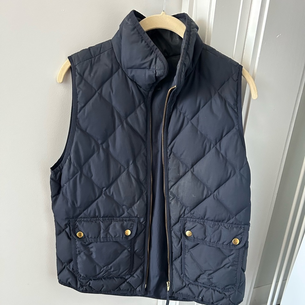 Jcrew quilted vest